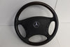 00-06 Mercedes Benz W220 W215 Cl500 Driver Woodgrain Steering Wheel Airbag S500 - BIGGSMOTORING.COM