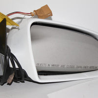 2003-2008 AUDI A4 SEDAN PASSENGER RIGHT SIDE POWER DOOR MIRROR WHITE - BIGGSMOTORING.COM