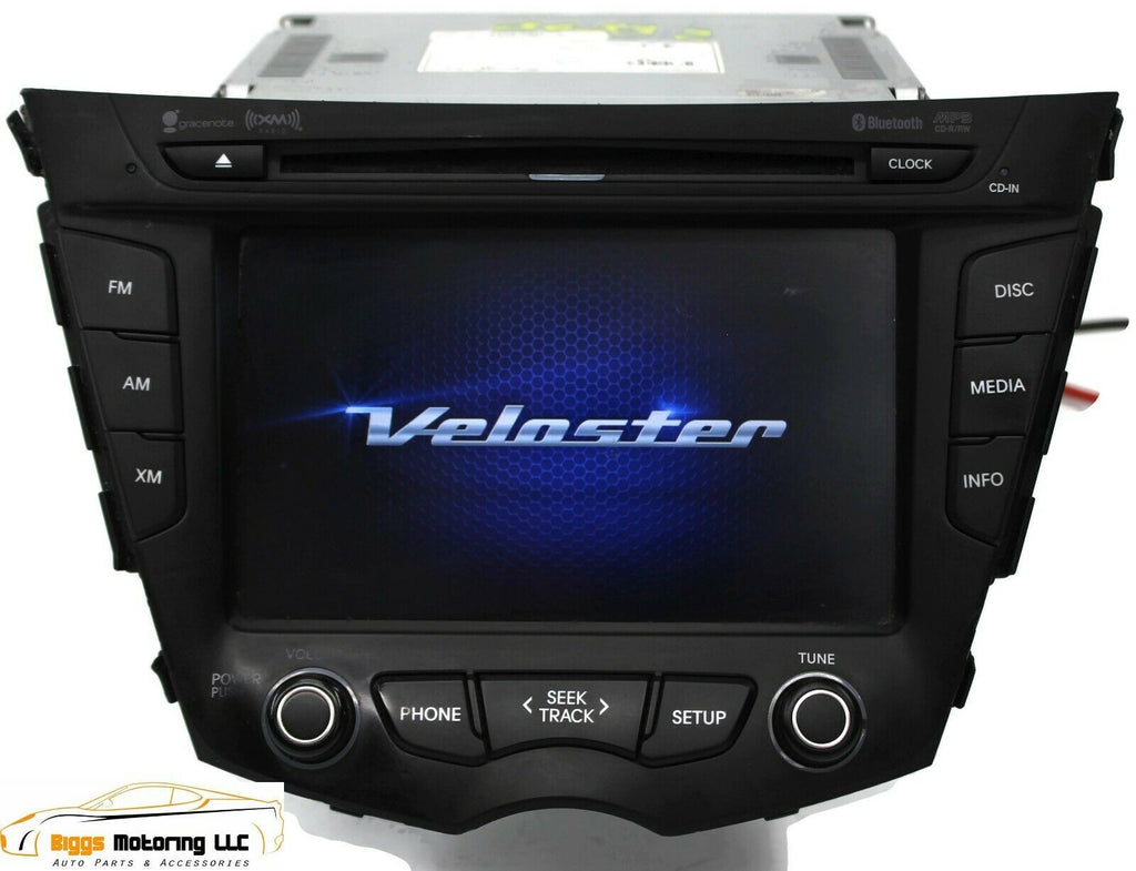 2012-2015 Hyundai Veloster Radio Touch Screen Bluetooth Cd Player 96560-2V720