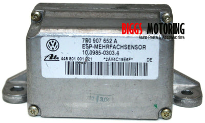 2004-2006 Porsche Cayenne Stability Yaw Rate Sensor 7R0 907 652 A - BIGGSMOTORING.COM