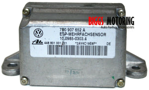 2004-2006 Porsche Cayenne Stability Yaw Rate Sensor 7R0 907 652 A - BIGGSMOTORING.COM