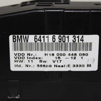 1995-2001BMW E38 740I TEMPERATURE A/C HEATER CLIMATE CONTROL 6411 6 901 314 - BIGGSMOTORING.COM