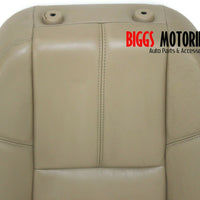 2007-2013 Chevy Tahoe Front Seat Upper Back Rest Tan