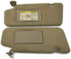 2003-2007 Nissan Murano Driver & Passenger t Side Sun Visor Tan - BIGGSMOTORING.COM