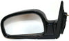 2003-2006 HYUNDAI SANTA FE DOOR DRIVER LEFT SIDE POWER DOOR MIRROR BLACK - BIGGSMOTORING.COM