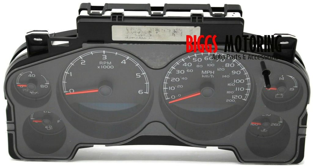 2007-2013 GMC Sierra Silverado Speedometer Gauge Cluster Milage Unknown