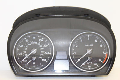 2007-2011 BMW 335i INSTRUMENT SPEEDOMETER CLUSTER MILEAGE UNKNOWN 9130229-01