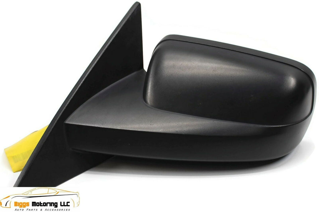 2005-2009 Ford Mustang Driver Left Side Power Door Mirror Black 31699 - BIGGSMOTORING.COM