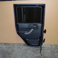 2007-2017 JEEP WRANGLER DRIVER SIDE LH REAR DOOR powered from a 2017