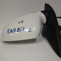 2006-2009 VOLKSWAGEN RABBIT GTI  DRIVER  LEFT SIDE DOOR MIRROR WHITE