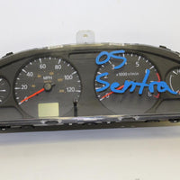 2001-2002 NISSAN SENTRA INSTRUMENT GAUGE CLUSTER MILEAGE UNKNOWN 24810 - BIGGSMOTORING.COM