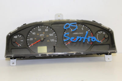 2001-2002 NISSAN SENTRA INSTRUMENT GAUGE CLUSTER MILEAGE UNKNOWN 24810 - BIGGSMOTORING.COM