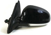 2006-2010 VW JETTA DRIVER LEFT SIDE DOOR MIRROR BLACK