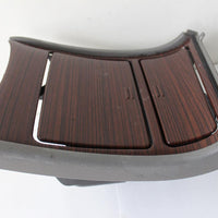 01-02 Cadillac Escalade Center Console Cup Holder & Ash Tray Woodgrain Trim Tan - BIGGSMOTORING.COM