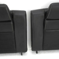 2011-2014 Ford Mustang Passenger & Driver Side Rear Seats Black Leather