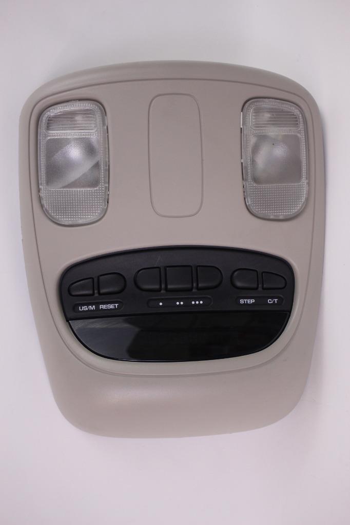 2002-2008 DODGE RAM OVERHEAD CONSOLE W/ DOME LIGHT 56049679AB #RE-BIGGS - BIGGSMOTORING.COM