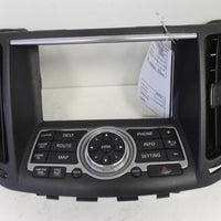 2012-2013  INFINITI G37  NAVIGATION GPS CONTROL PANEL