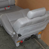 2001-2007 Toyota Sequoia Rear Passenger & Driver 3Rd Row Seats Grey - BIGGSMOTORING.COM