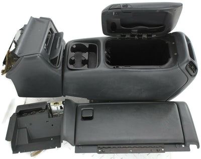 1999-2002 Avalanche Tahoe Sierra Silverado Floor Center Console & Glove Box - BIGGSMOTORING.COM