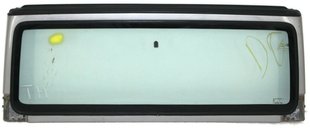 1997-2006  Jeep Wrangler Front Windshield Glass & Frame Silver - BIGGSMOTORING.COM