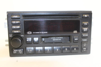 2002-2005  Kia Sedona Radio Cassette Cd Player 1K5LC 66 860 - BIGGSMOTORING.COM