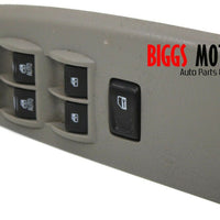 2006-2009 Chevy Trailblazer Driver Left Side Power Window Master Switch 15845012 - BIGGSMOTORING.COM