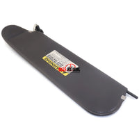 2003-2006 Factory Oem Jeep Wrangler Passenger Right Side Sun Visor | Black - BIGGSMOTORING.COM