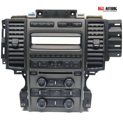 2010-2012 Ford Taurus Radio Face Climate Control Bezel AG1T-18A802-BB