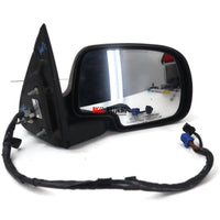 2003-2006 Silverado Tahoe  Sierra Passenger Side Mirror With Turn Signal Blue - BIGGSMOTORING.COM