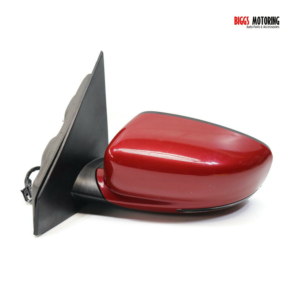 2013-2016 Dodge Dart Driver Left Side Heated Power Door Mirror Red