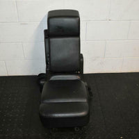 04-08 Ford F 150 Black  Leather Console Jump Seat F150 Lariat 2007 4 Cup Holders - BIGGSMOTORING.COM