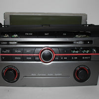 2006-2009 MAZDA 3 RADIO STEREO 6 DISC CHANGER CD PLAYER BR9G 66 ARX - BIGGSMOTORING.COM