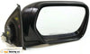 2003-2006 MITSUBISHI OUTLANDER PASSENGER RIGHT SIDE POWER DOOR MIRROR BLACK - BIGGSMOTORING.COM