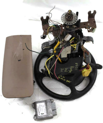 2001 Ford Ranger Steering Column Manual W/ Bag Set  + Module  00 01 - BIGGSMOTORING.COM