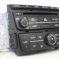 2014 HYUNDAI SONATA  NAVIGATION AM/ FM RADIO CD PLAYER W/ CLIMATE CONTROL