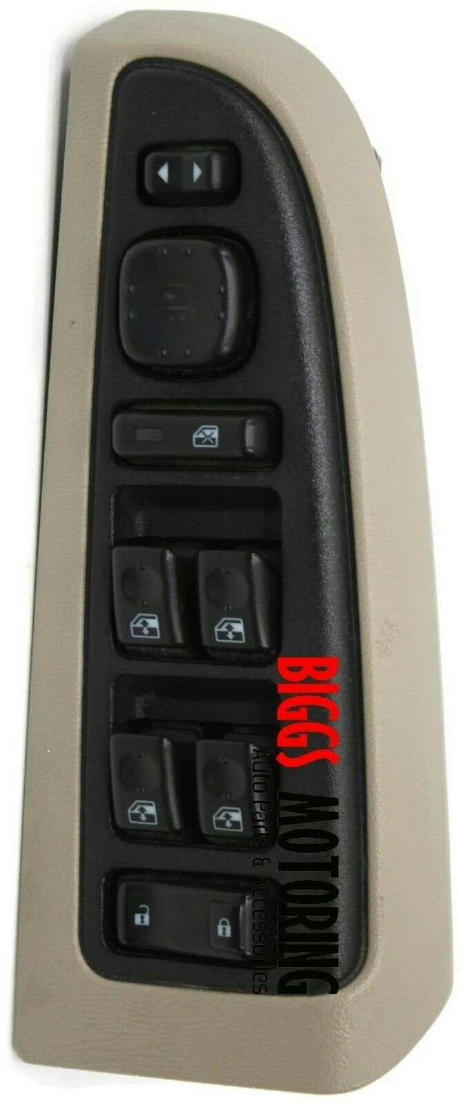 2003-2006 Cadillac Escalade Driver Left Side Power Window Switch 15186208 - BIGGSMOTORING.COM