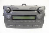 2010-2011 TOYOTA COROLLA RADIO STEREO CD PLAYER 86120-02E60 face id #11858