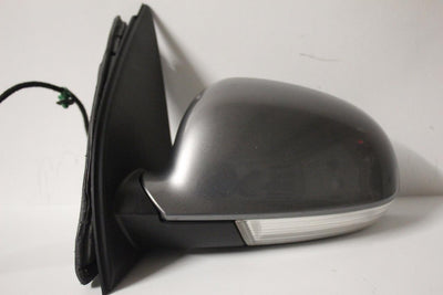 2006-2009 VW RABBIT DRIVER SIDE POWER DOOR MIRROR SILVER