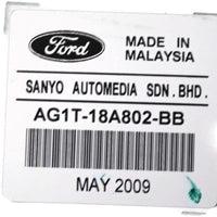 2010-2012 FORD TAURUS RADIO AND CLIMATE CONTROL UNIT AG1T-18A802-BB