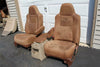 99-2010 FORD F250 F350 KING RANCH LEATHER SEATS BUCKETS NICE CREW CAB 2006 ALL