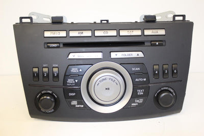 2010-2013 MAZDA 3 RADIO 6 DISC CHANGER CD PLAYER BBM466ARXB