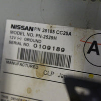 2006-2007 NISSAN MURANDO RADIO/CD PLAYER/AC & HEAT CONTROL 28185-CC20A - BIGGSMOTORING.COM