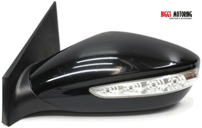 2011-2015 Hyundai Sonata Driver Left Side Power Door Mirror Black