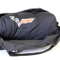 2005-2013 Corvette Oem Black Indoor Car Cover W/ Flag Logo By Gm - BIGGSMOTORING.COM