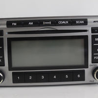 2010-2012 HYUNDAI SANTA FE XM RADIO STEREO MP3 CD PLAYER 96180-0W500