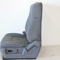 09 10 11 12 13 F150  Grey Cloth Drivers Seat + Powered Track Complete - BIGGSMOTORING.COM