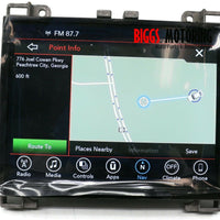 17-18 Dodge Charger Challenger RAM 8.4 UAQ NAV Radio  Display Screen 68274757AH - BIGGSMOTORING.COM