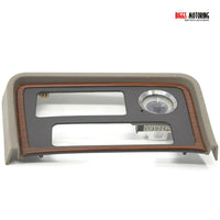 2002-2006 Cadillac Escalade Center Console Upper Trim Clock Bezel 15072629 - BIGGSMOTORING.COM