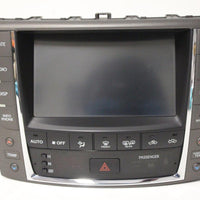 2010 Lexus Is250 Radio Navigation Information Display Screen 86431-53090