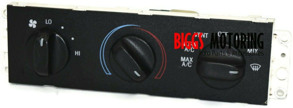 1998-2004 Ford Crown Victoria Ac Heater Climate Control Unit XW7H-19C733-AA - BIGGSMOTORING.COM